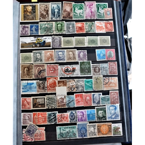 15 - Foreign stamps SG1 Worldwide  in a large 24 page stock book mint and used including Austria, China, ... 