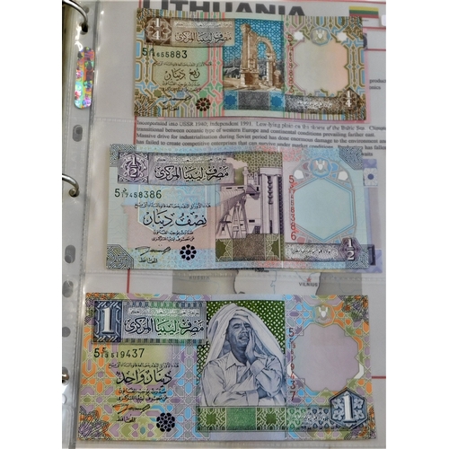 767 - Libya 1963-2002-(15 notes) earlier VG,later AUNC