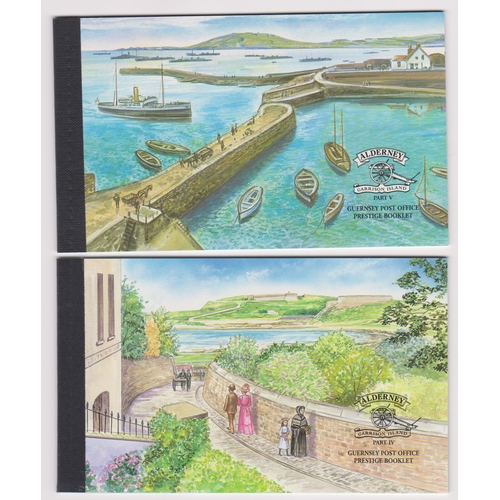 334 - Alderney 2000 & 2001 Garrison Island (4th & 5th Series) events and Royal Navy Guernsey Philatelic Bu... 