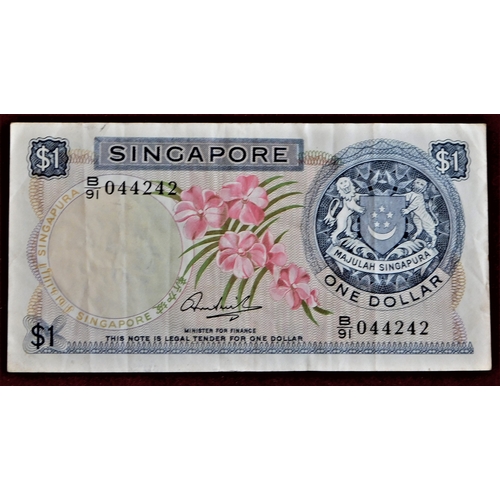 845 - Singapore 1967-2005-Nice range of notes (14)