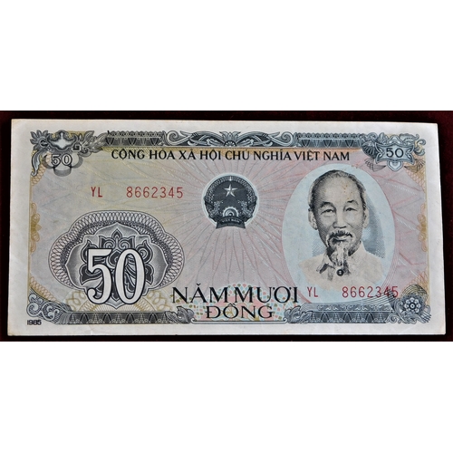 884 - Vietnam (Socialist Republic) 1976-2004-A collection of (20 notes) up to 100,000 Dong-many GVF AUNC (... 