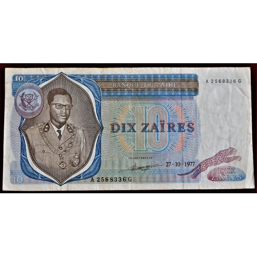 892 - Zaire 1977-1995-A collection of (28 notes) F to AUNC