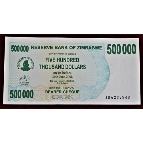 894 - Zimbabwe 1980-2009-A collection of (72 notes) mixed collection