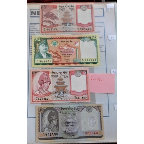 793 - Nepal 1961-Range of notes from P13 to P62-VG to AUNC (27)