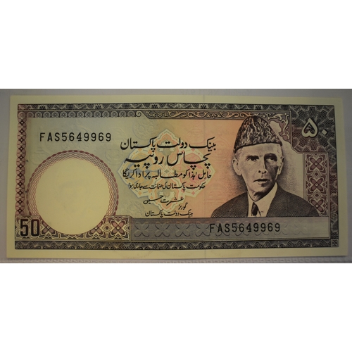 806 - Pakistan 1961-2006-(P1-P56) and R6-a collection of (23 notes) VF to AUNC