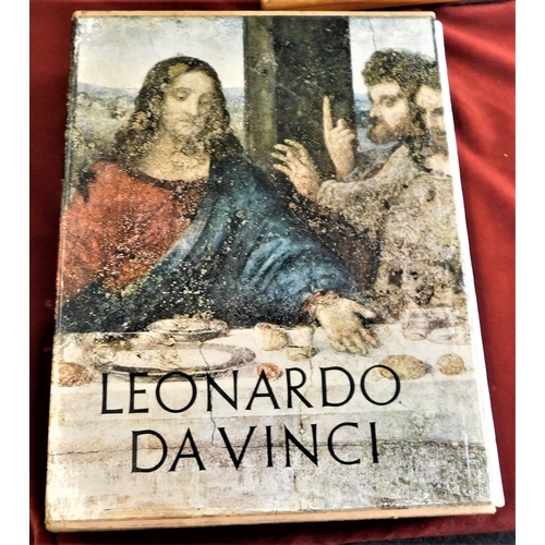 2 - Davinci - Hard back - leisure arts 1964 - 2 volume set in slip case - very good condition