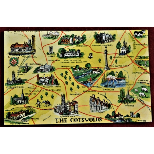 347 - The South Coast-coloured (50 approx.) good condition