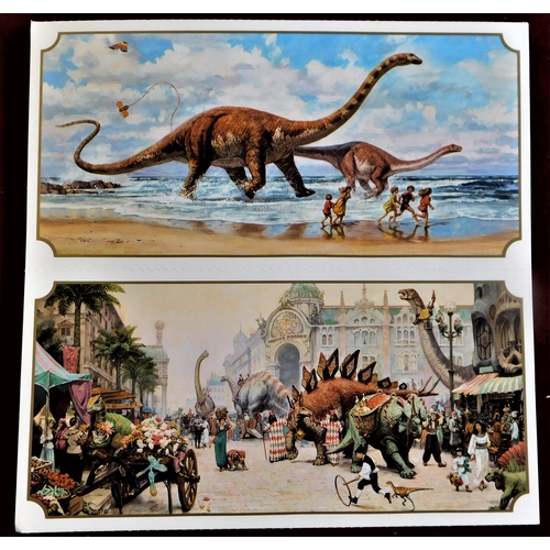 359 - Vatican City-(2 packs series 5-6) coloured (24) 2 Dinotopia coloured (14) excellent condition