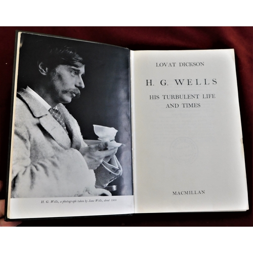 53 - Lovat, Dickson - H.G. Wells - His Turbulent Life and Times - printed 1969