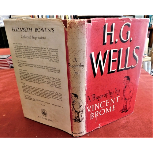 57 - Brome Vincent - H.G. Wells - A Biography - first published 1951