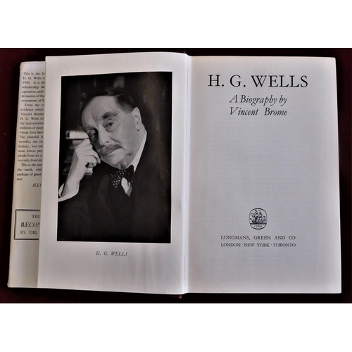 57 - Brome Vincent - H.G. Wells - A Biography - first published 1951