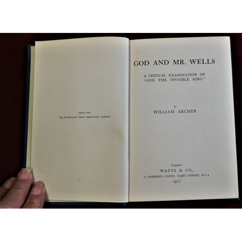 70 - Archer, William - Good and Mr Wells - published 1917