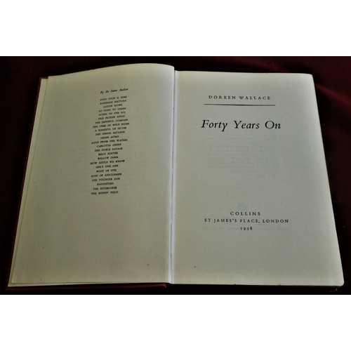 72 - Wallace, Doreen - Forty Years On - published 1958