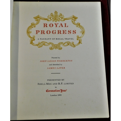 8 - Royal Progress: A Pageant of Regal Travel - Painted by John Leigh Pemberton and described by James L... 