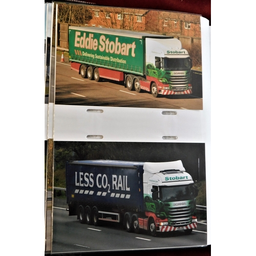 235 - Haulage - Eddie Stobart Trucks 187 photos (postcard size) of Eddie Stobart Trucks will presented in ... 