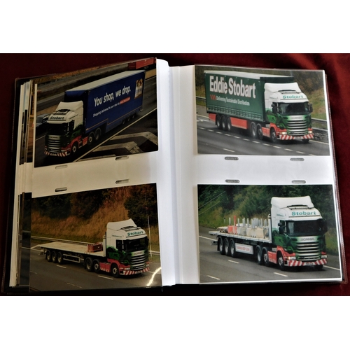 235 - Haulage - Eddie Stobart Trucks 187 photos (postcard size) of Eddie Stobart Trucks will presented in ... 