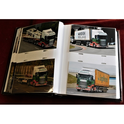 235 - Haulage - Eddie Stobart Trucks 187 photos (postcard size) of Eddie Stobart Trucks will presented in ... 