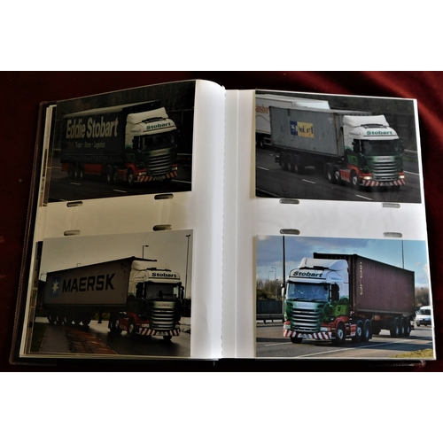 236 - Haulage - Eddie Stobart Trucks 197 photos (Postcard size) of Eddie Stobart Trucks well presented in ... 