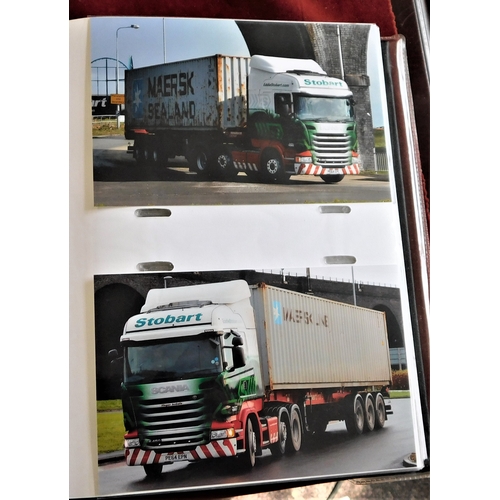 236 - Haulage - Eddie Stobart Trucks 197 photos (Postcard size) of Eddie Stobart Trucks well presented in ... 