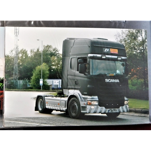 241 - Haulage - Eddie Stobart Trucks 190 photos (Postcard size) of Eddie Stobart Trucks well presented in ... 