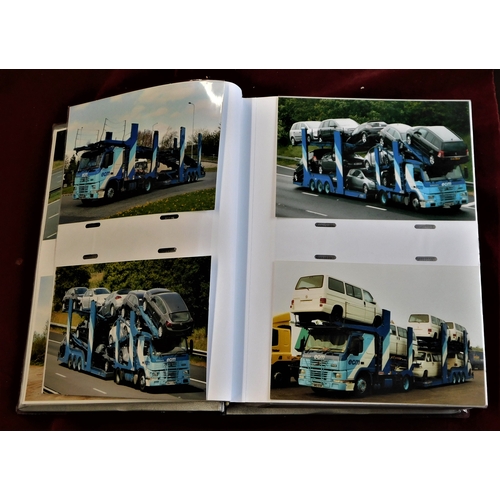 242 - Haulage -'ECM Car Transporters' - 192 photos (Postcard size) of ECM Car Transporters well presented ... 