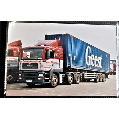 246 - Haulage - 'Asstd Foreign Haulage Co's' - 72 photos (Postcard size) of various haulage companies John... 