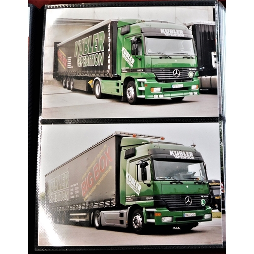 246 - Haulage - 'Asstd Foreign Haulage Co's' - 72 photos (Postcard size) of various haulage companies John... 