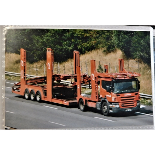 247 - Haulage - 'Autologic Car Transporters - 120 photos (Postcard size) of Autologic Transporters well pr... 