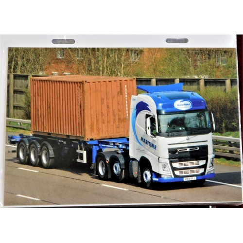 250 - Haulage - 'Maritime Trucks' - 173 photos (Postcard size) of Maritime Trucks well presented in album