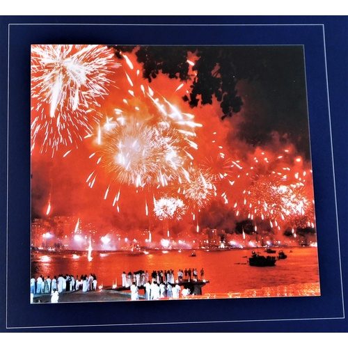 492 - Album Millennium '2000 Today BBC' coloured photos of celebrations around the World in album. Boxed