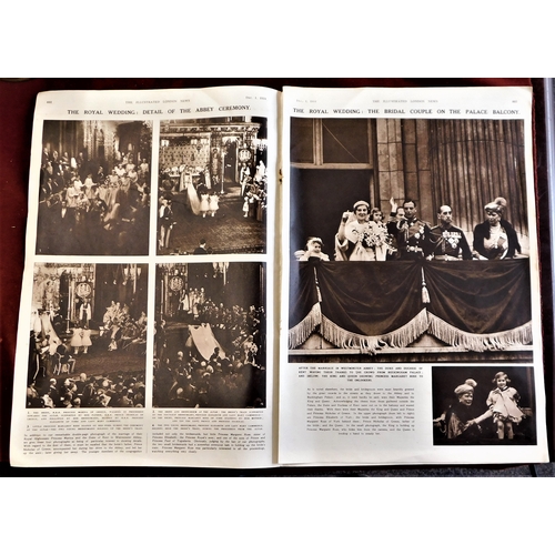 200 - The Illustrated London News - The Royal Wedding between Prince Marina and The Duke of Kent - Dec 1st... 