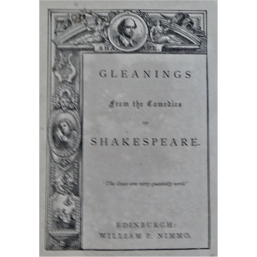 210 - Book - Shakespeare - Gleanings from the comedies of Shakespeare - good condition