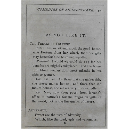210 - Book - Shakespeare - Gleanings from the comedies of Shakespeare - good condition