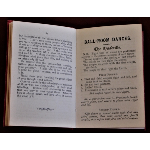 213 - Reference Book- Allan's Reference Guide to the Ball Room and Drawing Room Etiquette 1897- very good ... 