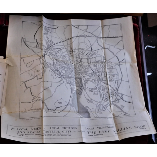 125 - Suffolk Farming - The Suffolk Gypsy Tales of Suffolk of Baylham and Ipswich Map