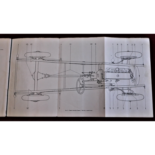 145 - 1920s Vauxhall Instruction Booklet for '12 H.P. and 14 H.P. Six Cylinder Models.' Second Edition, go... 