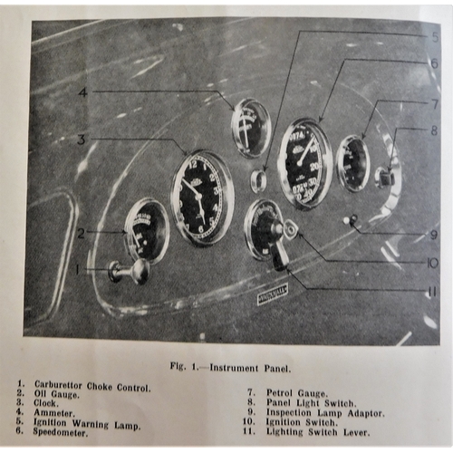 145 - 1920s Vauxhall Instruction Booklet for '12 H.P. and 14 H.P. Six Cylinder Models.' Second Edition, go... 