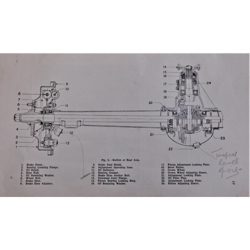 145 - 1920s Vauxhall Instruction Booklet for '12 H.P. and 14 H.P. Six Cylinder Models.' Second Edition, go... 