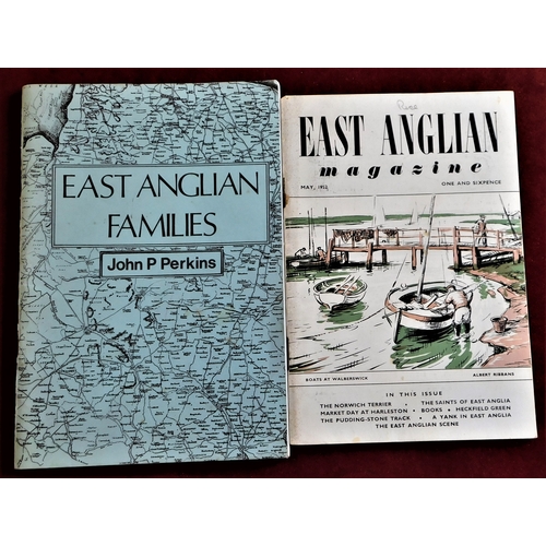 115 - (2 Books) - Norfolk - East Anglian Families - Feb 1990 and East Anglian Magazine - May 1952