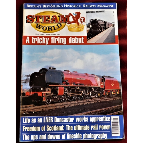 406 - Steam World Magazines - from January 2002-Dec 2012 (inclusive) numbered 187-306 - (119) in total (3 ... 