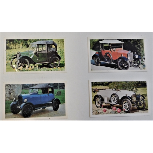 403 - Framed Picture of Classic Cars - full set (24) very good condition - BUYER  COLLECT