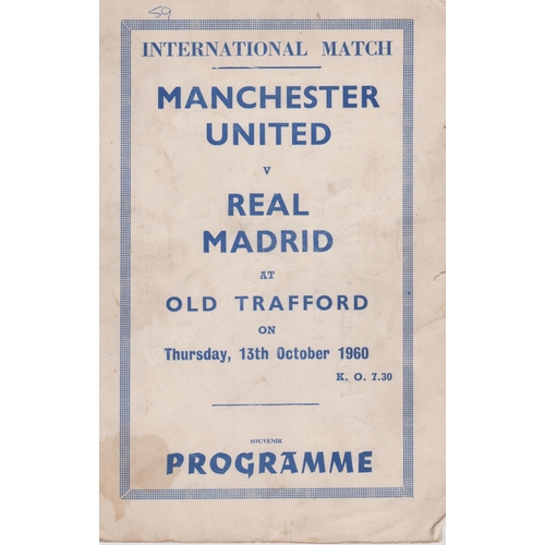 18 - Pirate programme (4 page) printed by White Eagle Press of Brixton for the Friendly between Mancheste... 