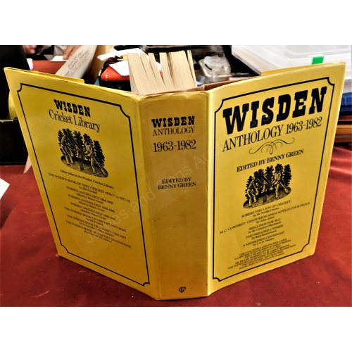 185 - Wisden Anthology 1963-1982, hard back with dust cover, edited by Benny Green, excellent condition