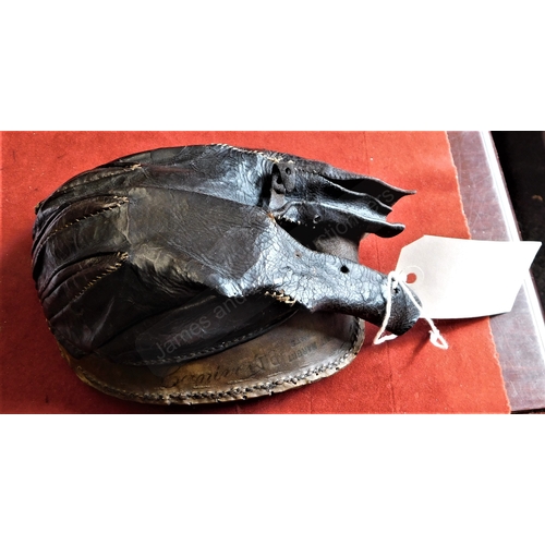 187 - Vintage 19th Century Base Ball Catchers Mitt, made by Parfitt Marbot et de Thuin and named 'Victor C... 