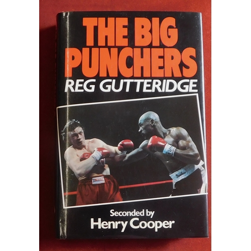 229 - Boxing 'The Big Punches' by Reg Gutteridge and signed by the author and British and European Champio... 