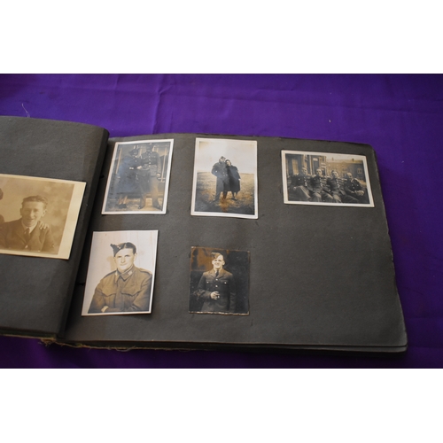 136 - British Norfolk related WWI & WWII Family photograph album relating to a Miss I. & J. Greenwood, Cro... 