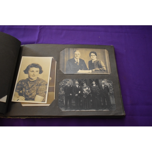 136 - British Norfolk related WWI & WWII Family photograph album relating to a Miss I. & J. Greenwood, Cro... 