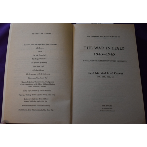 160 - The Imperial War Museum Book of The War In Italy 1943-1945 (Pan Grand Strategy Series) by Field Mars... 