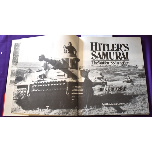 166 - Hitler's Samurai - The Waffen~SS in action by Bruce Quarrie (Revised 3rd Edition). A history of the ... 