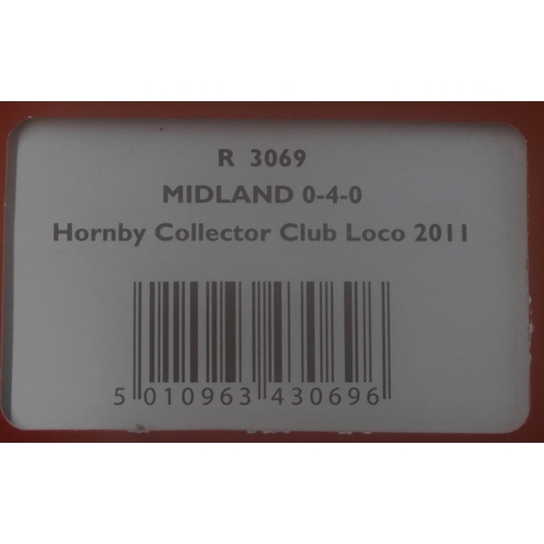 1049 - Hornby R3069 MIDLAND 0-4-0 Hornby Collector Club Loco 2011. Mint in box.